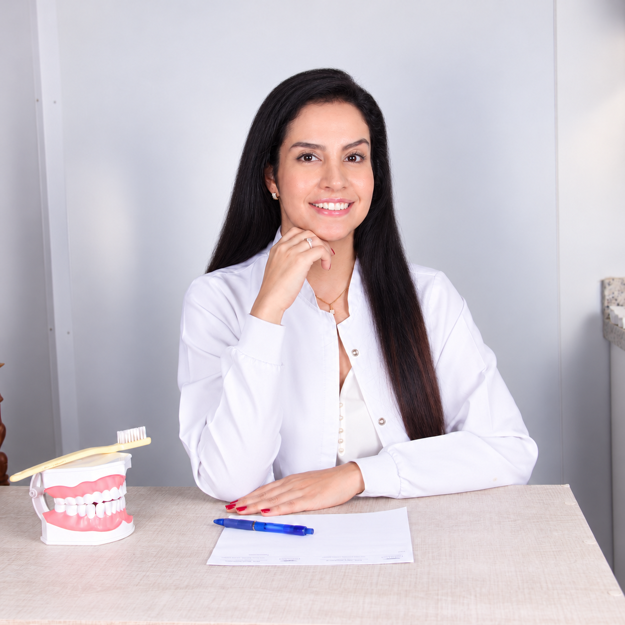 Retrato de la Dra. Sandra Núñez